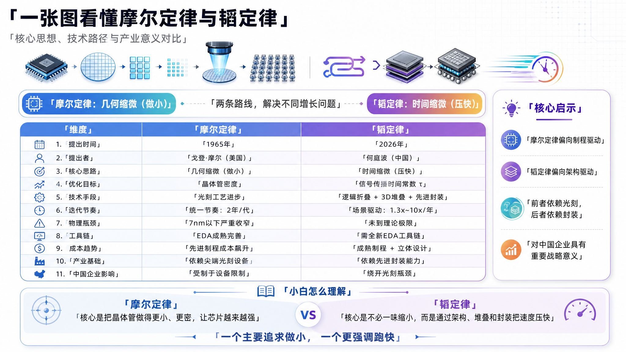 两条定律核心对比
