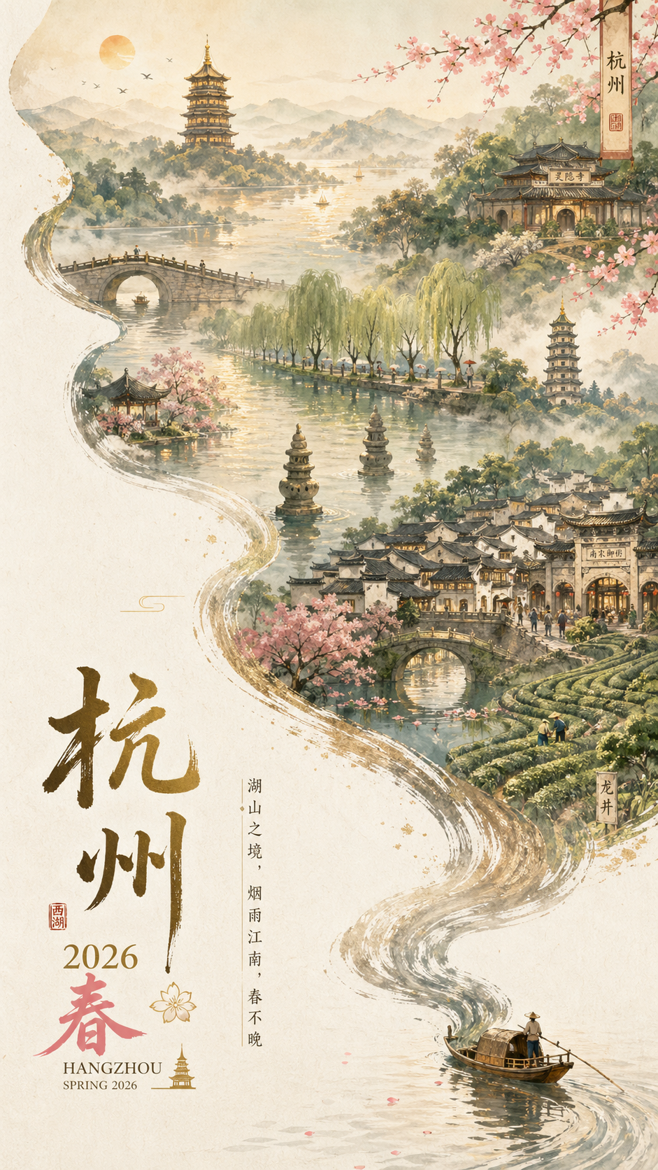 杭州春季海报